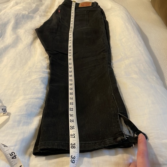 Levi’s Mid-Rise Skinny Cropped Jeans- Size 12 W31 - Picture 3 of 15